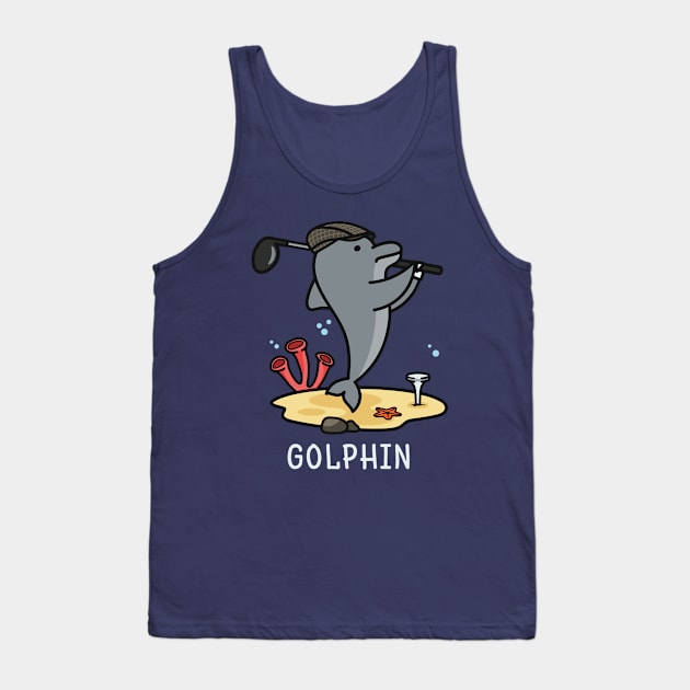 Golphin Tank Top by Three Meat Curry